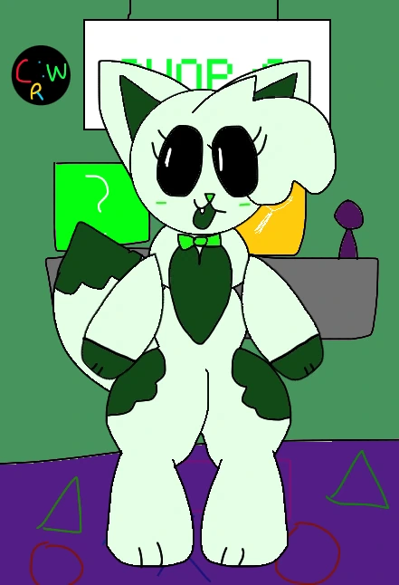 Lolzfox. (Crossworlds Revamped.) character artwork
