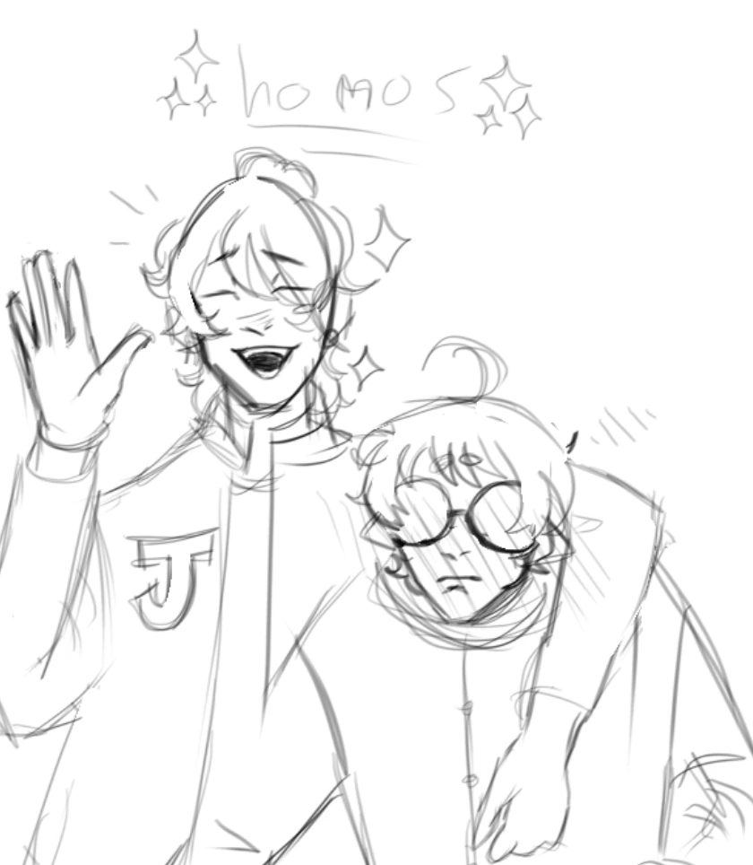 QUEERS QUEERS character artwork