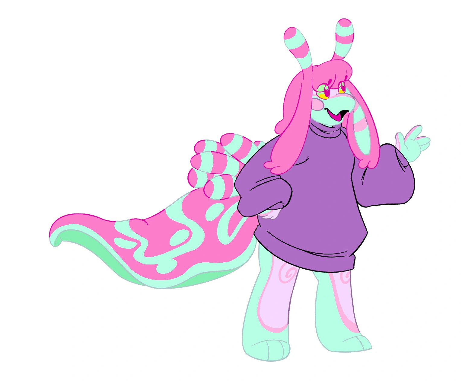 Doodle character artwork