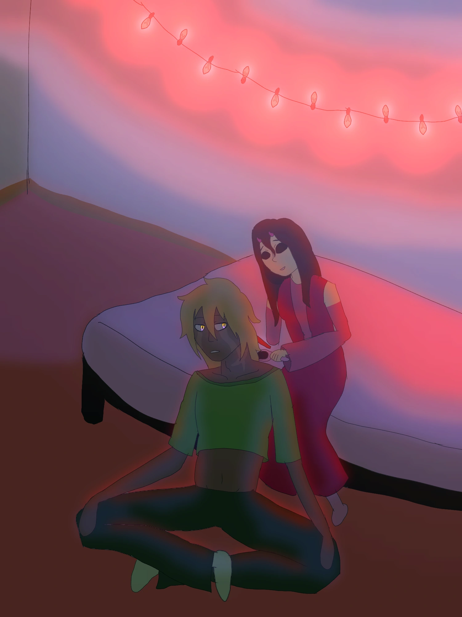 Story time! character artwork