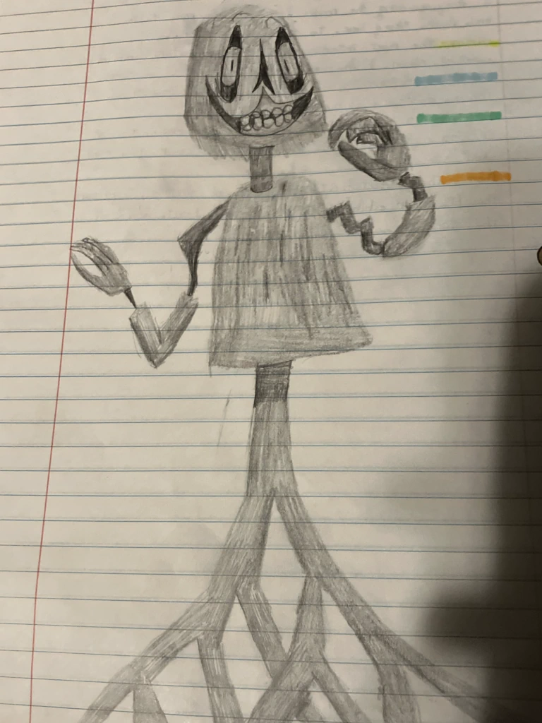 Art made traditionally (: character artwork