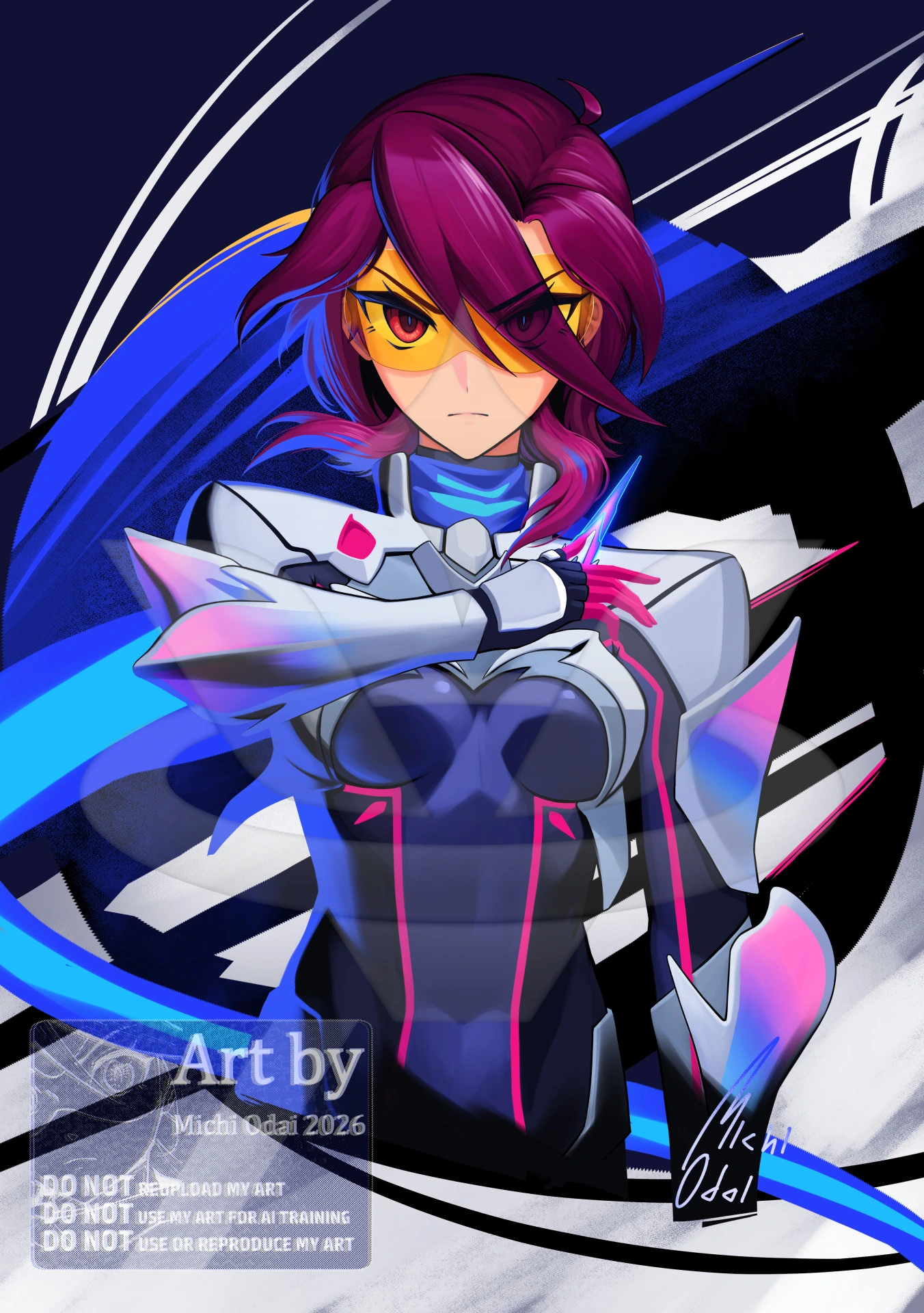 Michi Odai character artwork