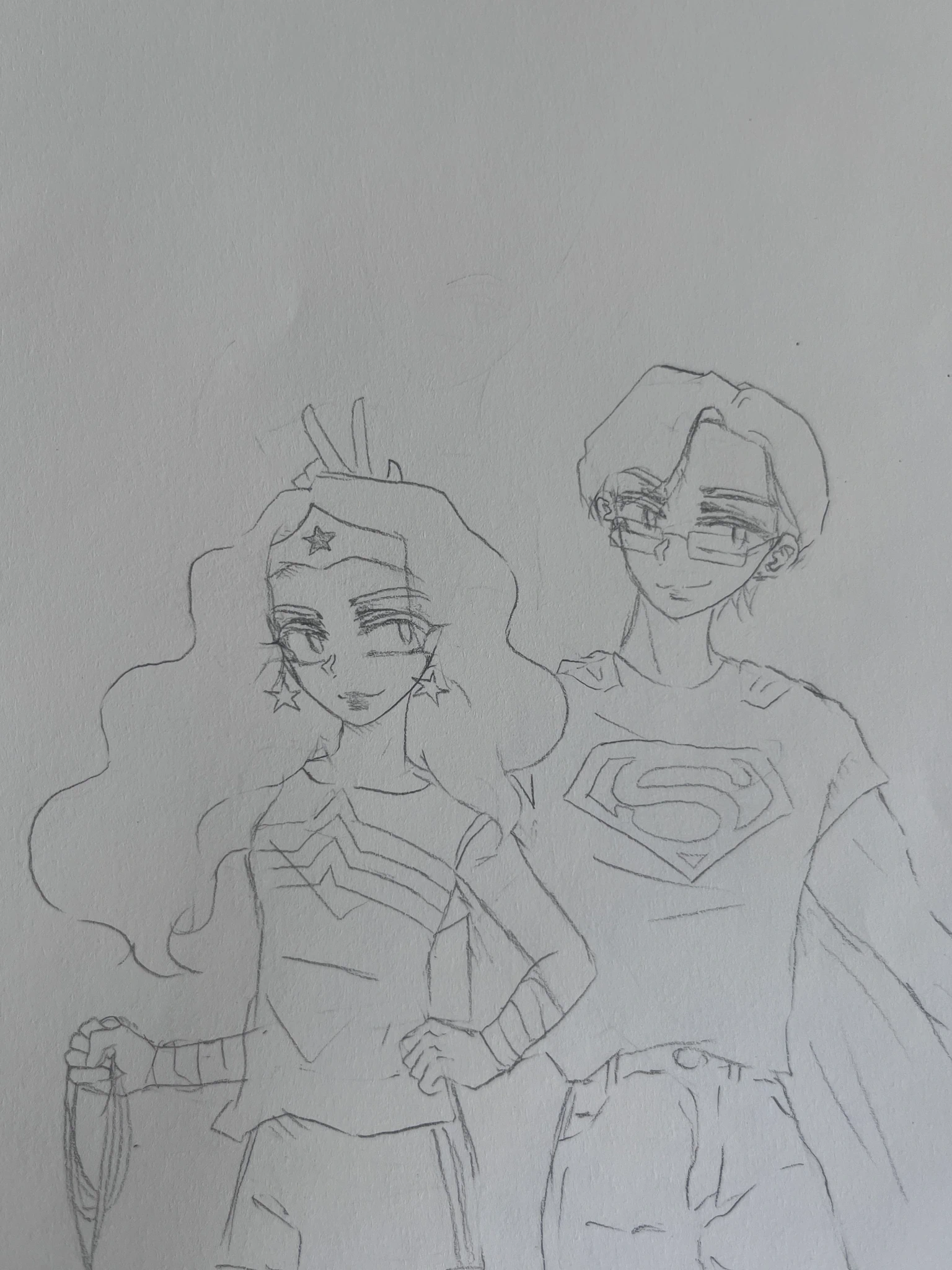 Superhero lookalikes character artwork