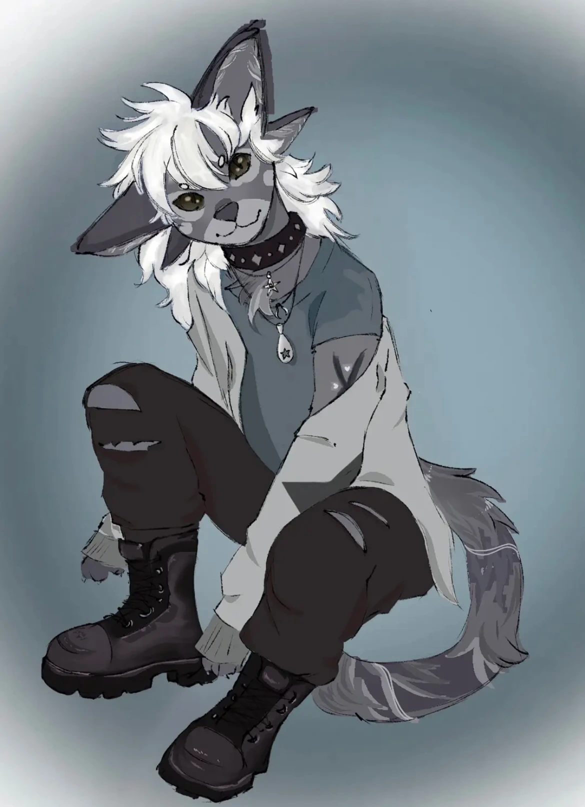JesterEcho ( warriorsona ) character artwork