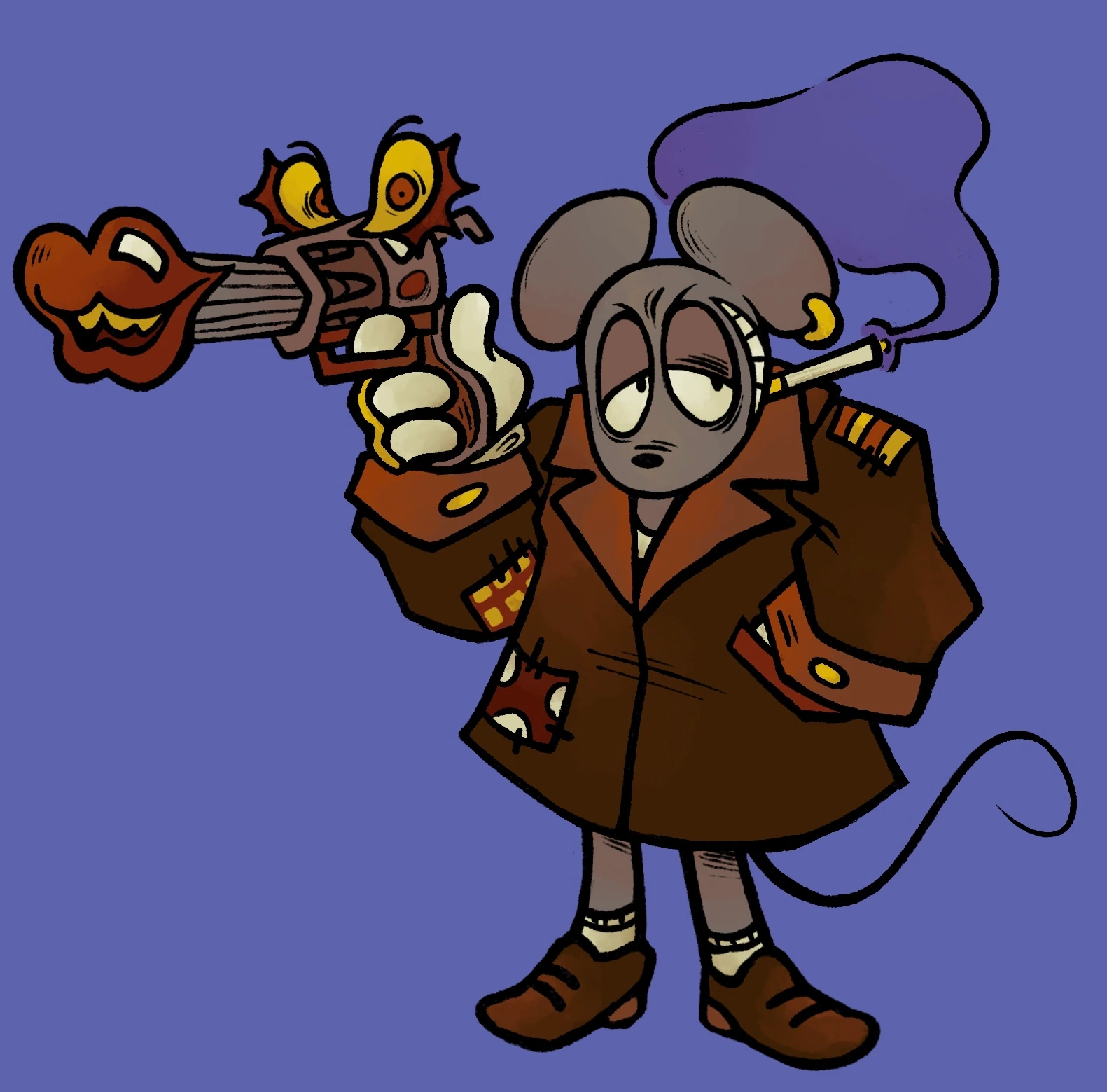 Mortimer character artwork