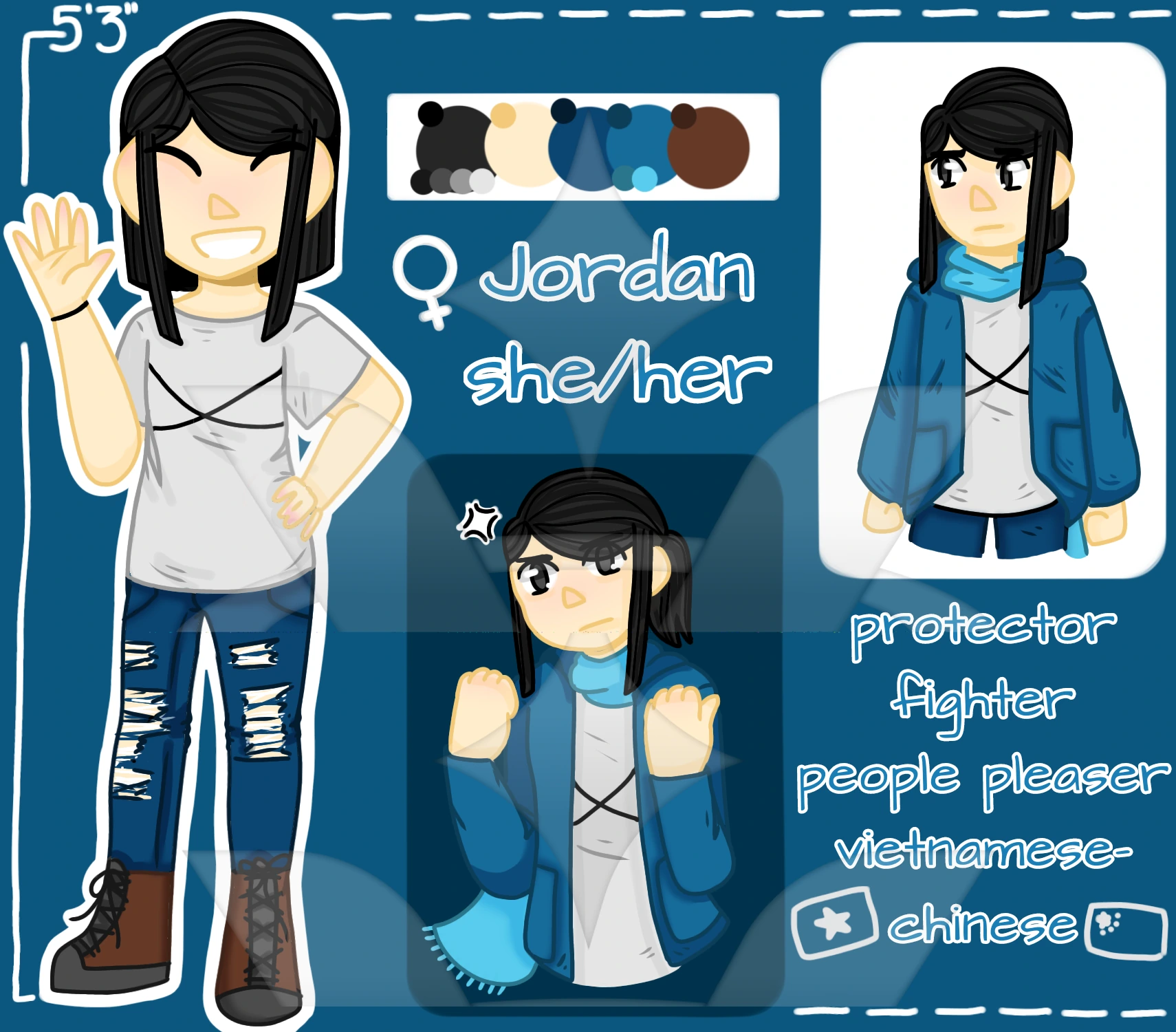 Jordan character artwork