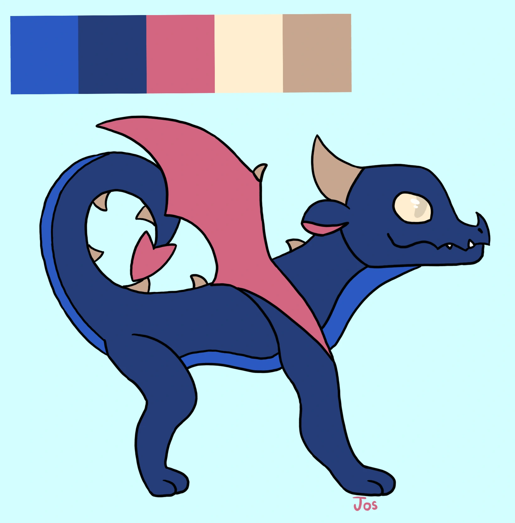 Dragonling character artwork