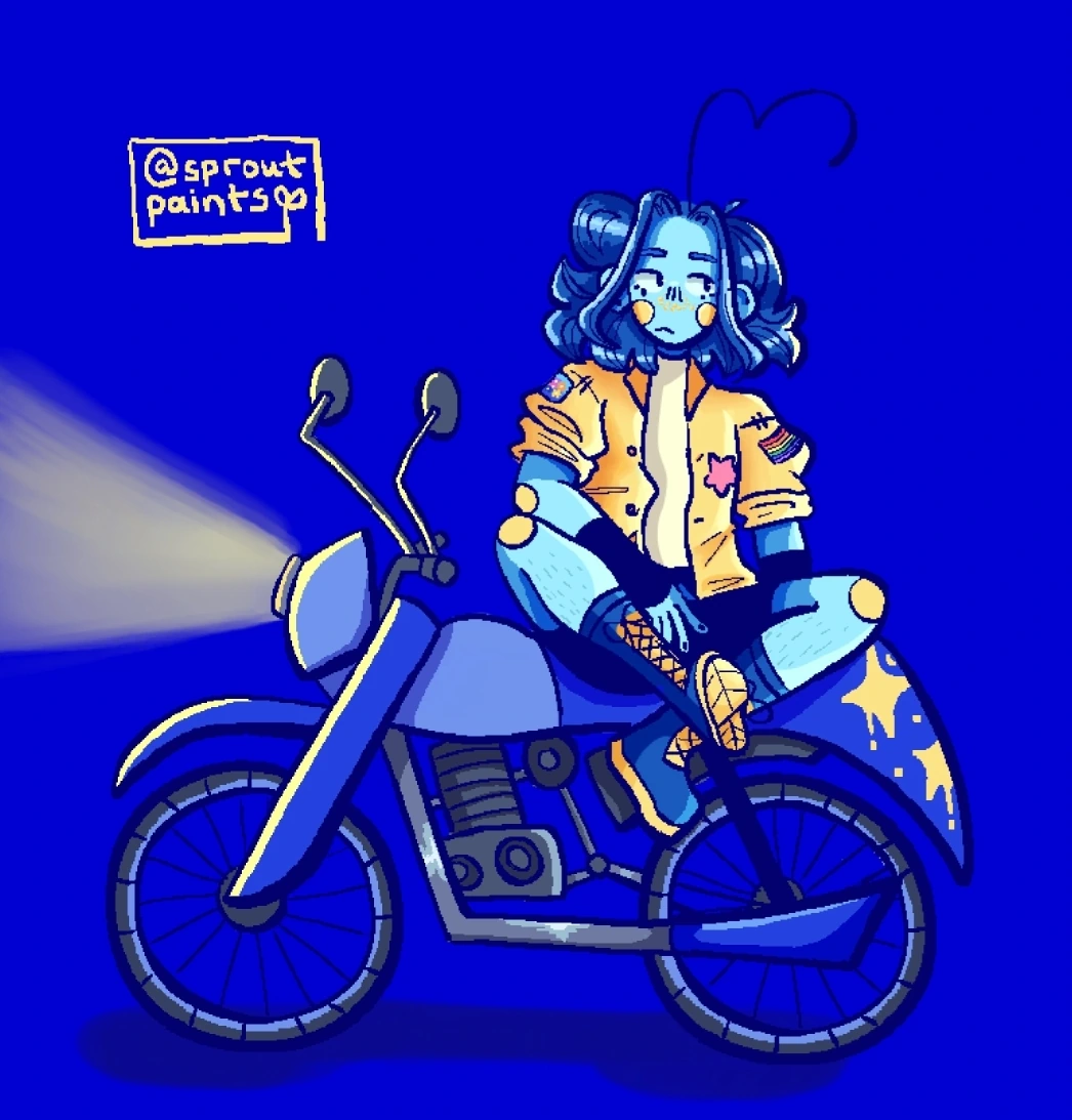Sammi (Deltarune OC) character artwork