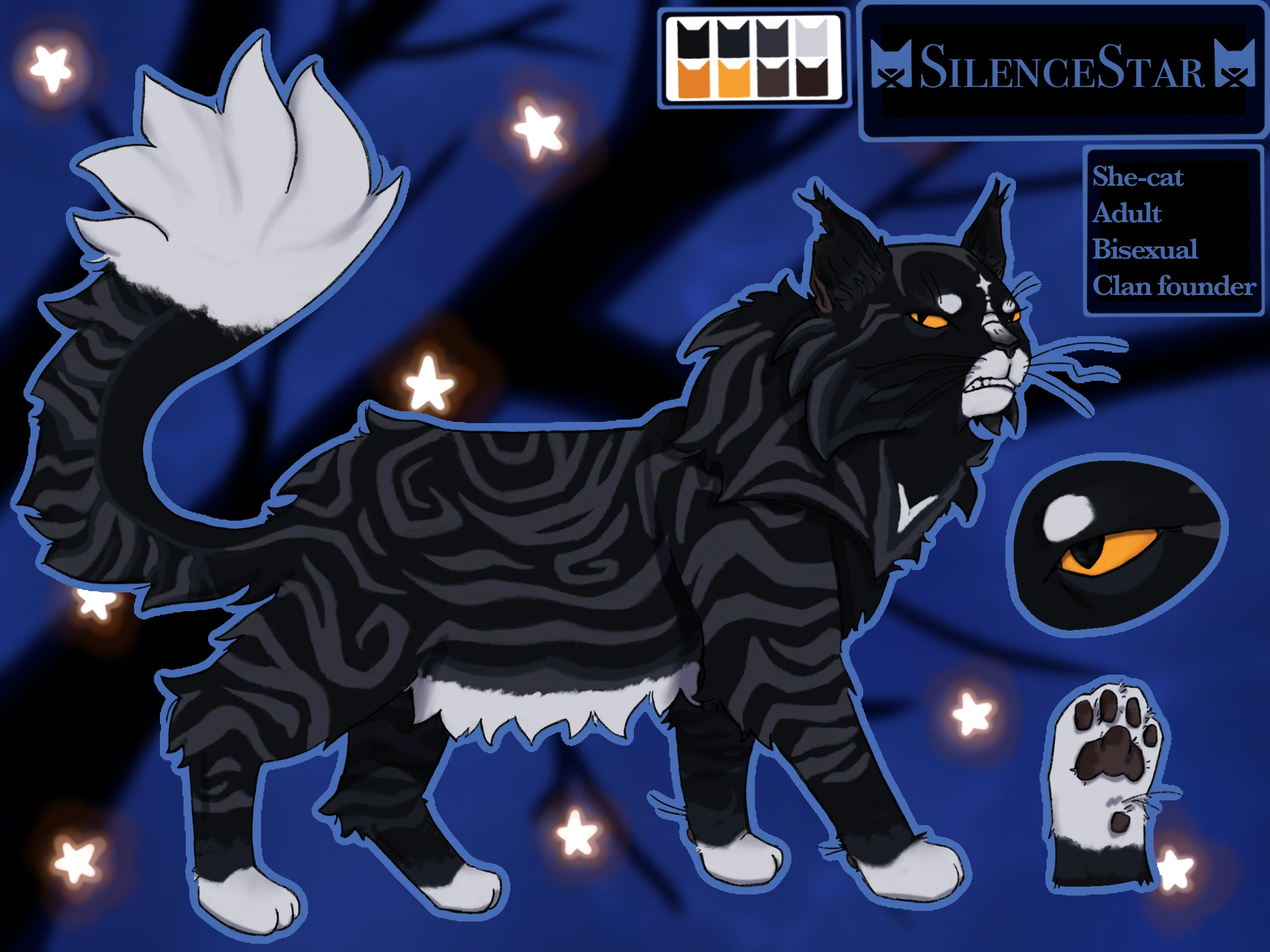 SilenceStar character artwork