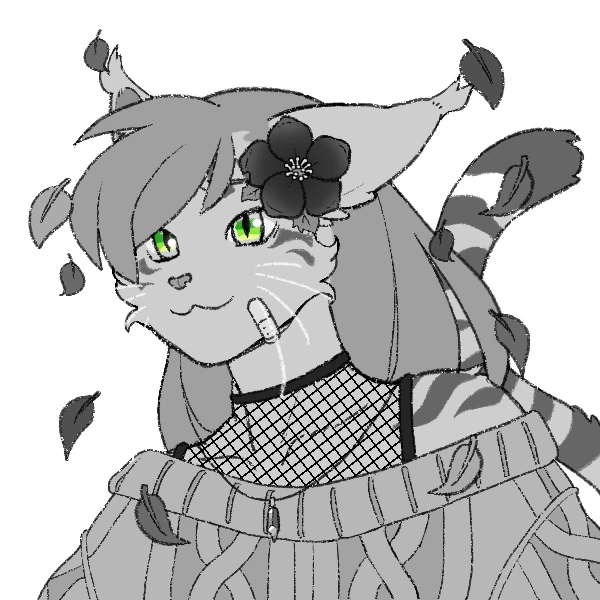Fursona/catsona! :D character artwork