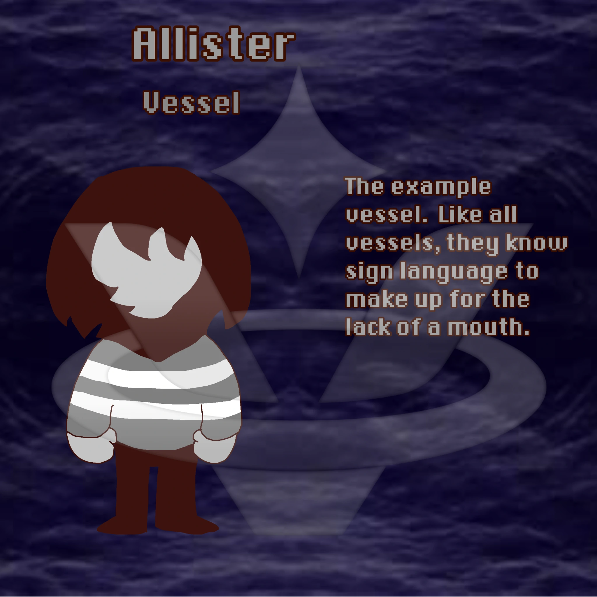 Allister character artwork