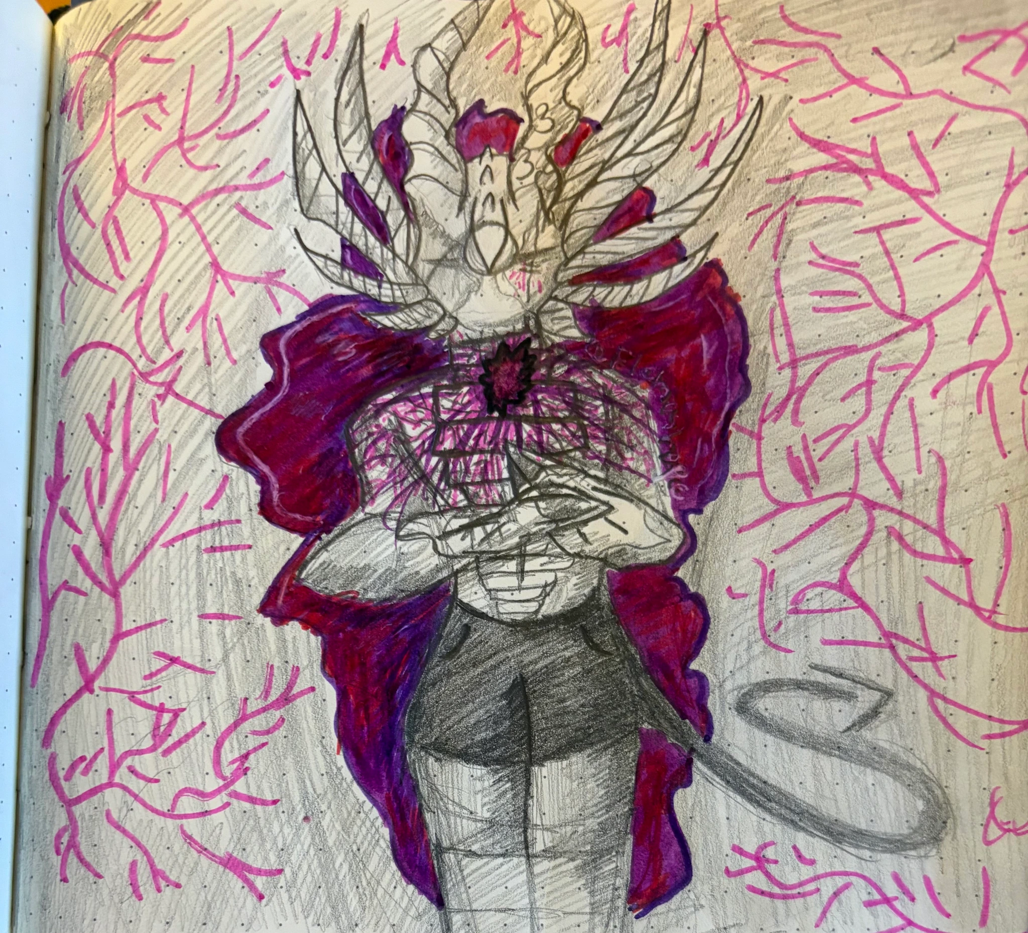 Aftermath of death character artwork