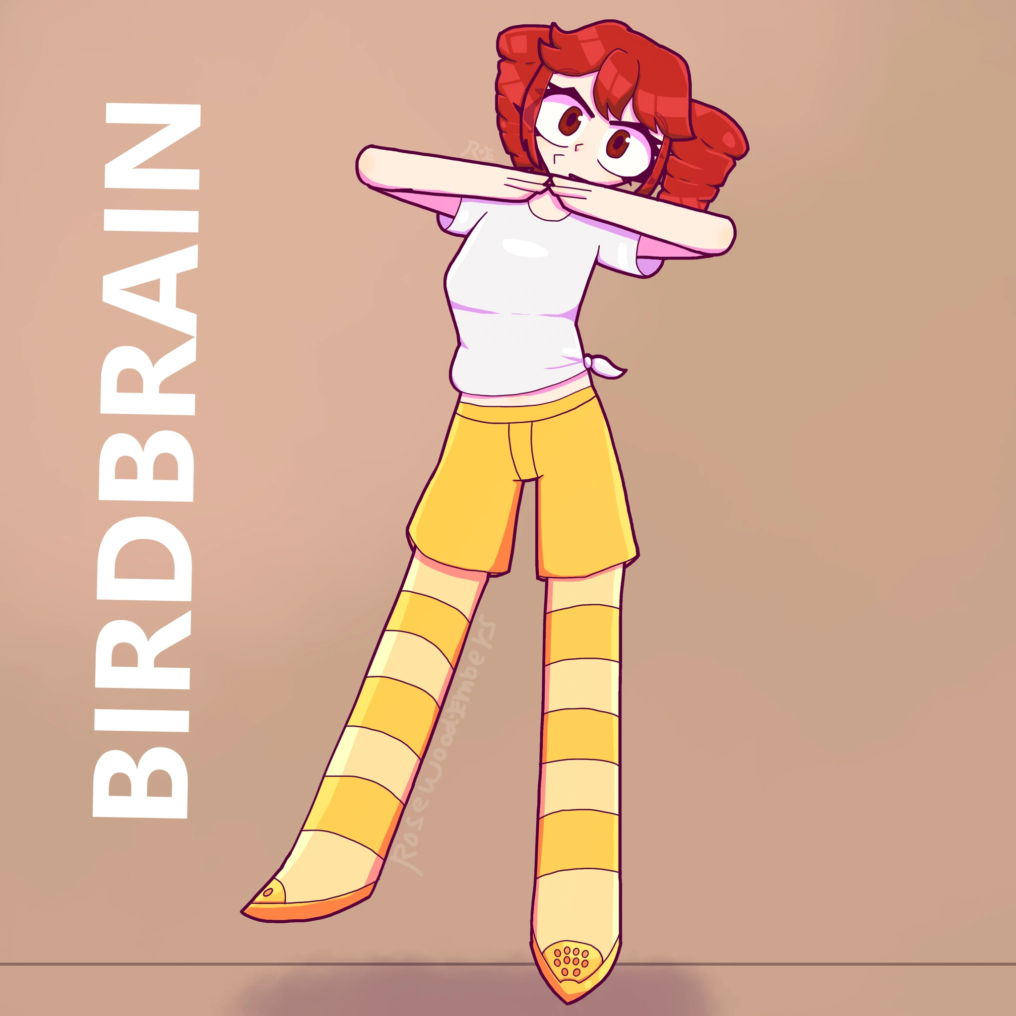 BIRDBRAIN character artwork