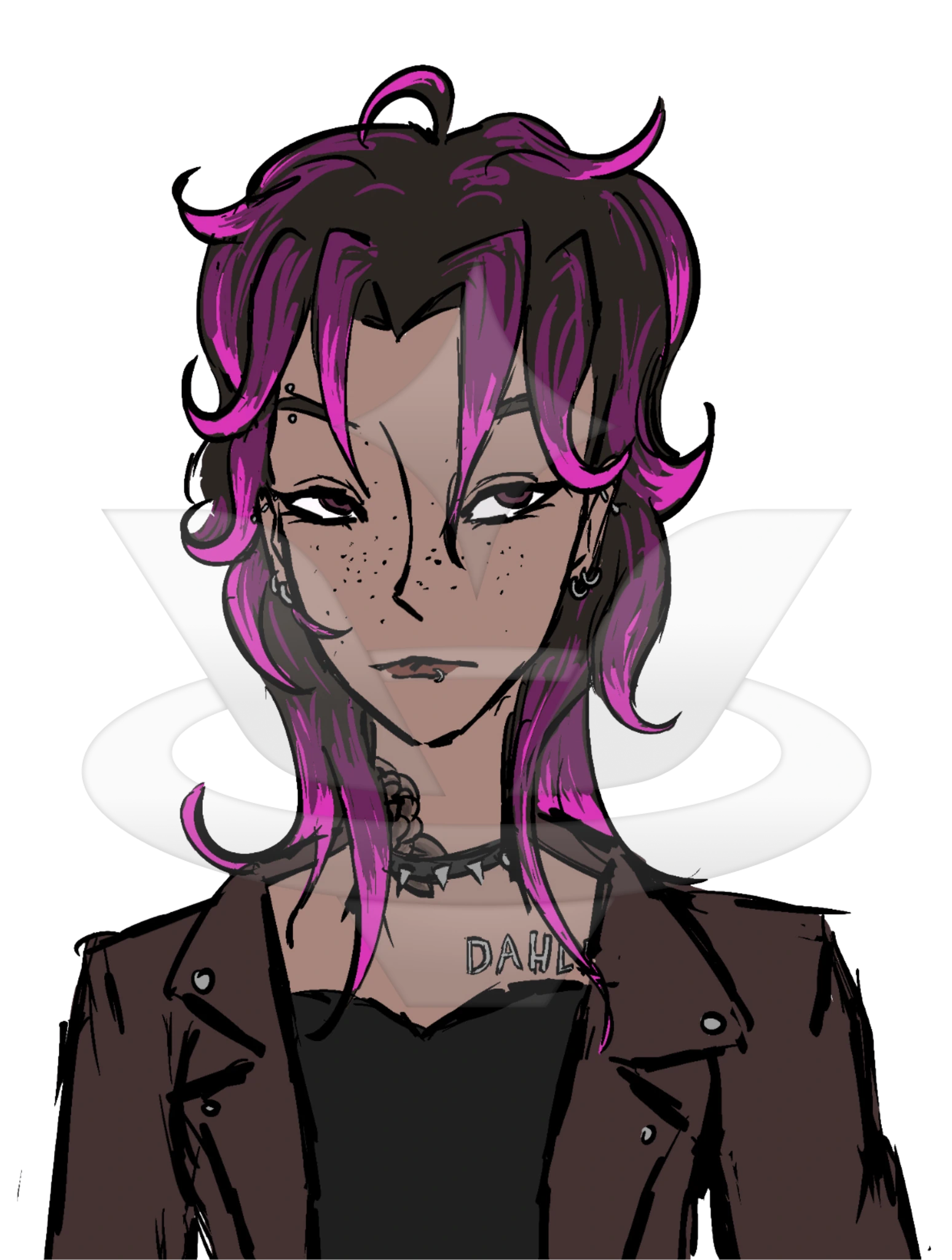 Dahlia character artwork