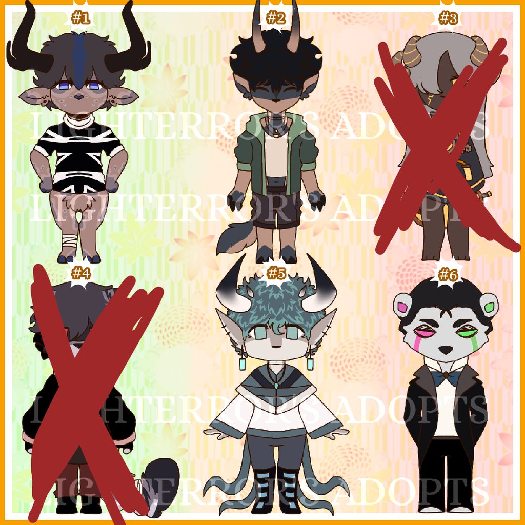 Adoptables  character artwork