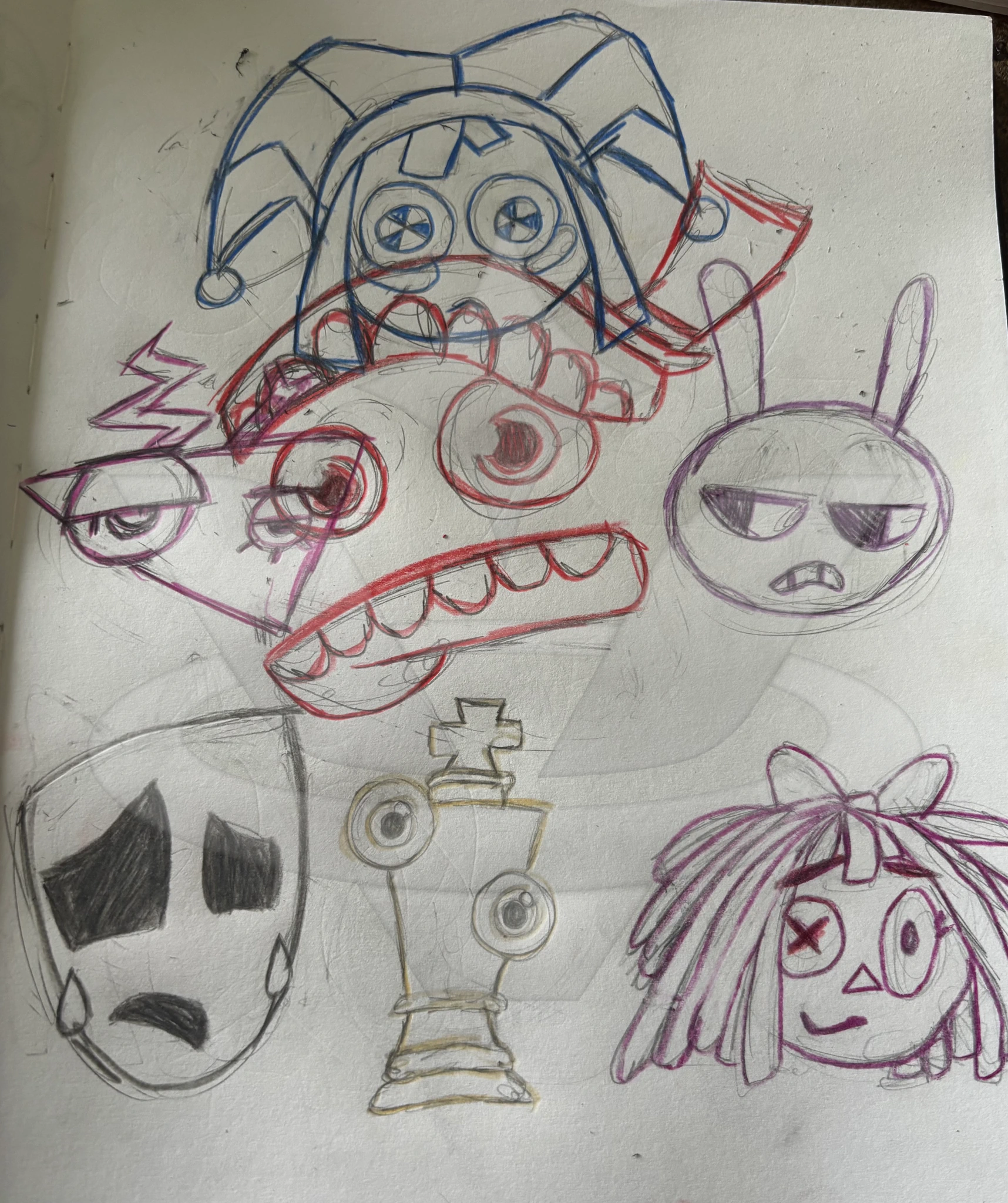 Tadc character artwork