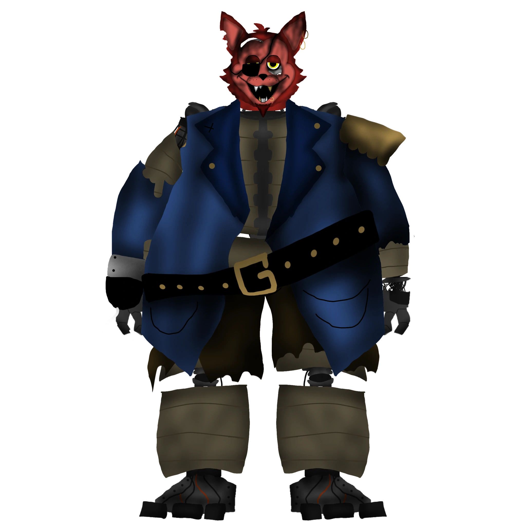 Foxy Fox (Broken) character artwork