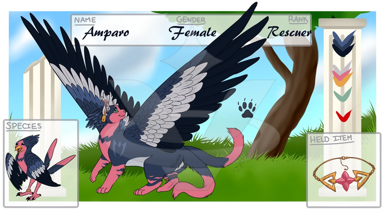 Amparo (Aire) character artwork