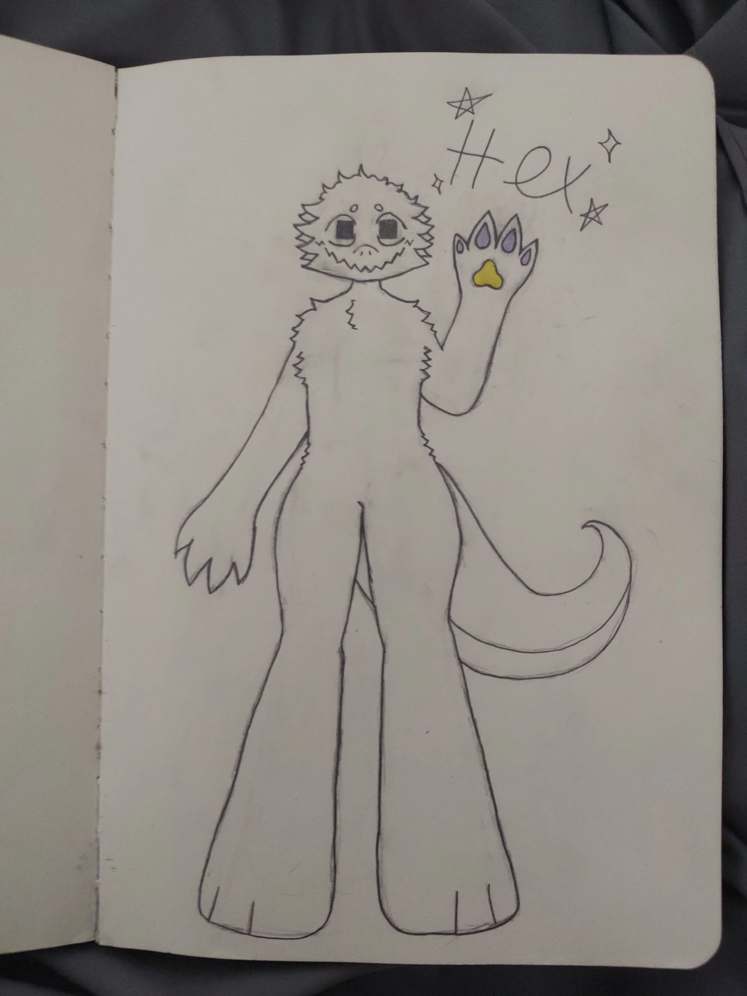 Fursona!! character artwork