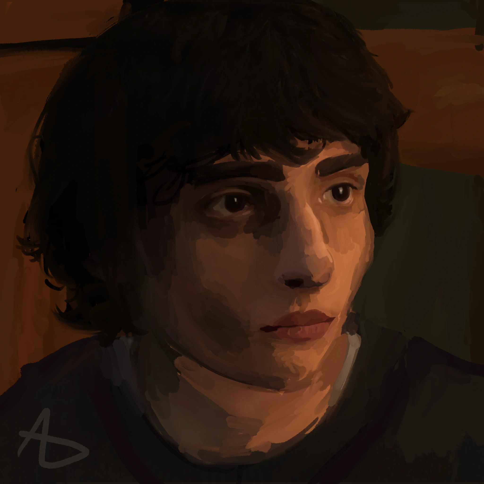 Mike queerler character artwork