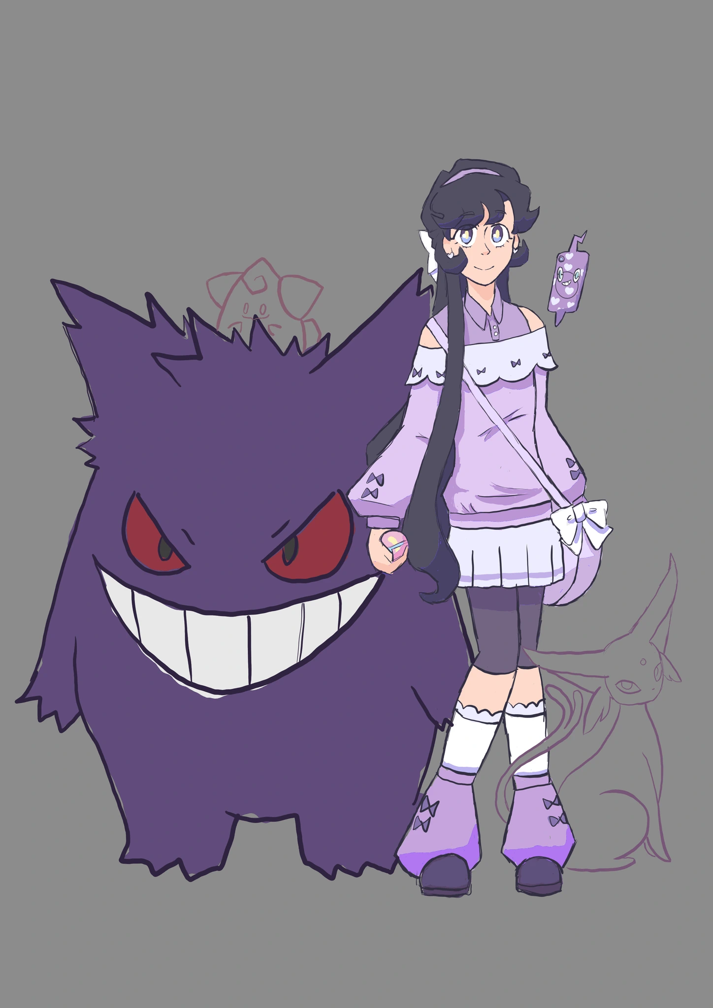 (WIP)Odette pokemon's character artwork