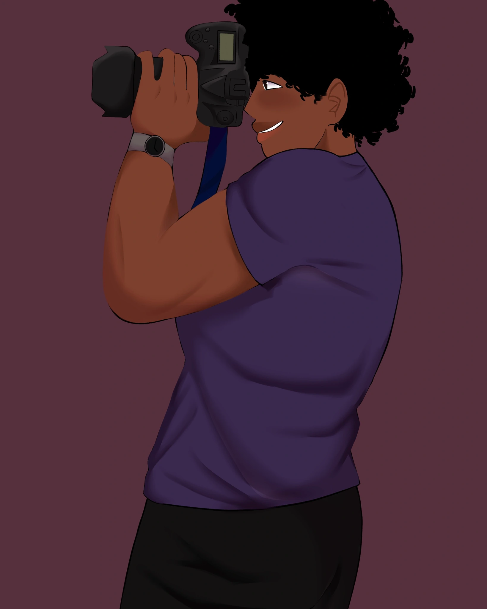 Wolfe (wolf) character artwork
