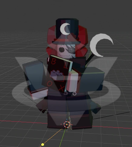 Necrobloxicon (Necro) character artwork