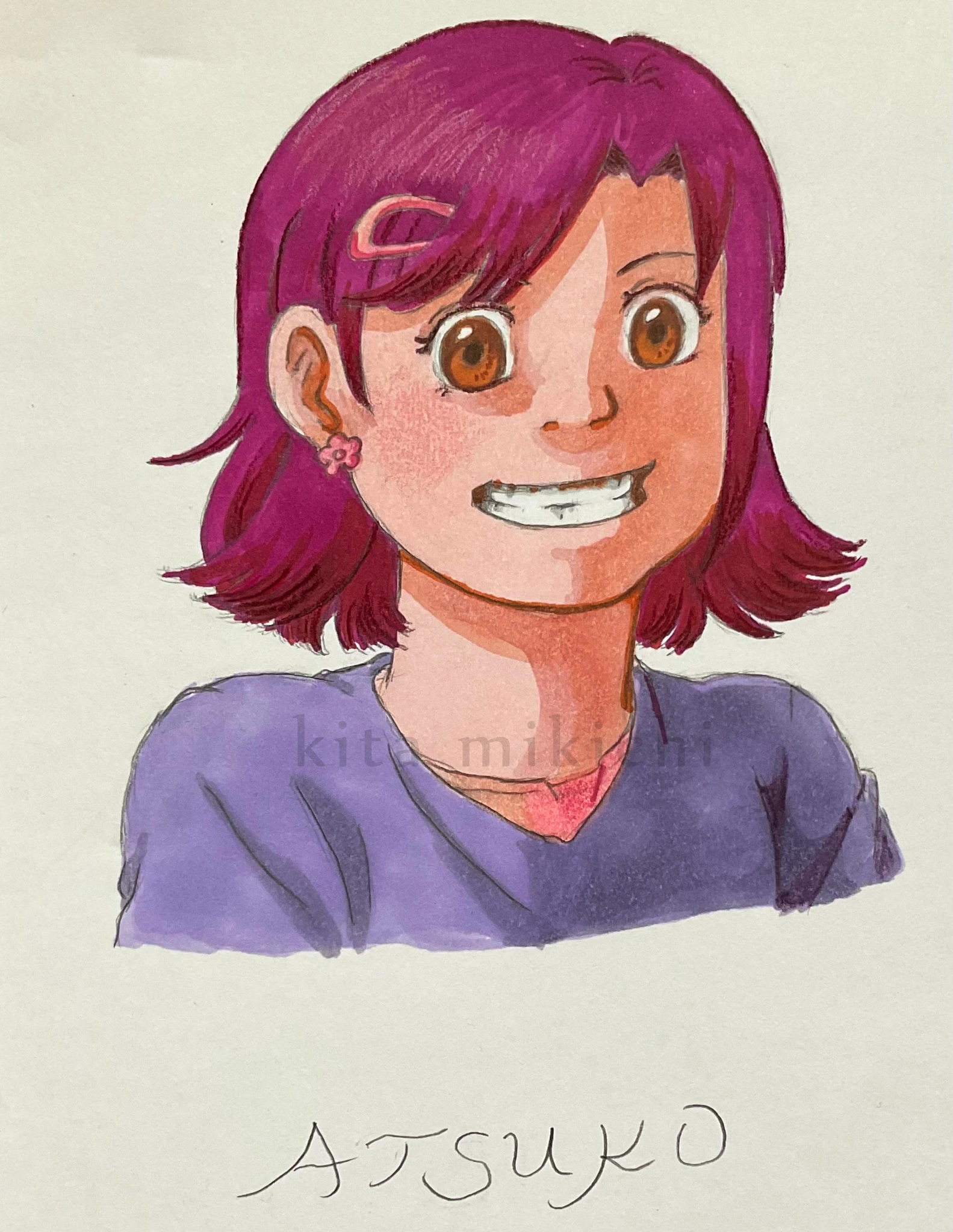 Atsuko character artwork