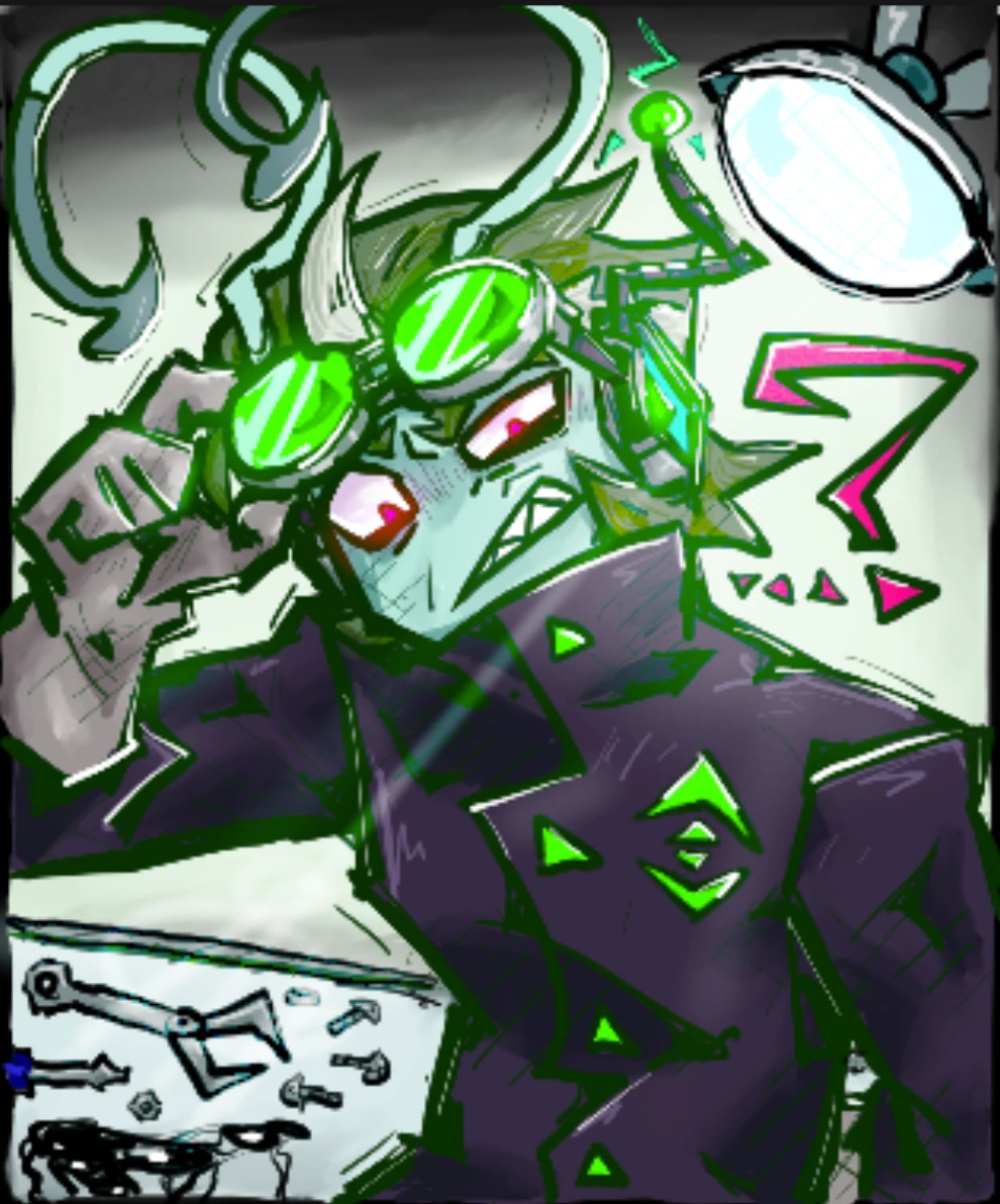 Cynide character artwork
