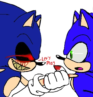 Sonic.exe :0 character artwork