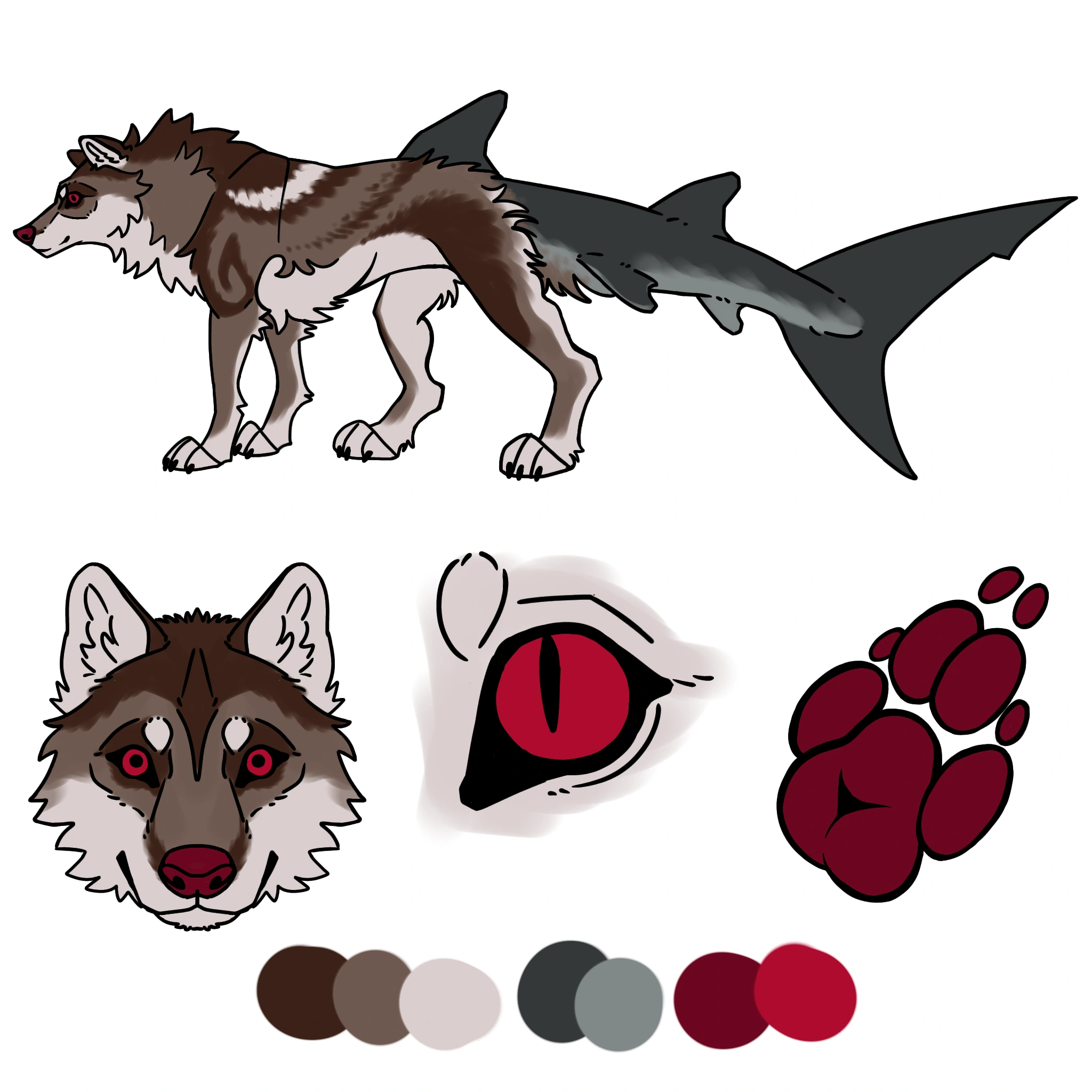 Tike [FERALSONA] character artwork