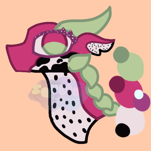 Dragonfruit character artwork