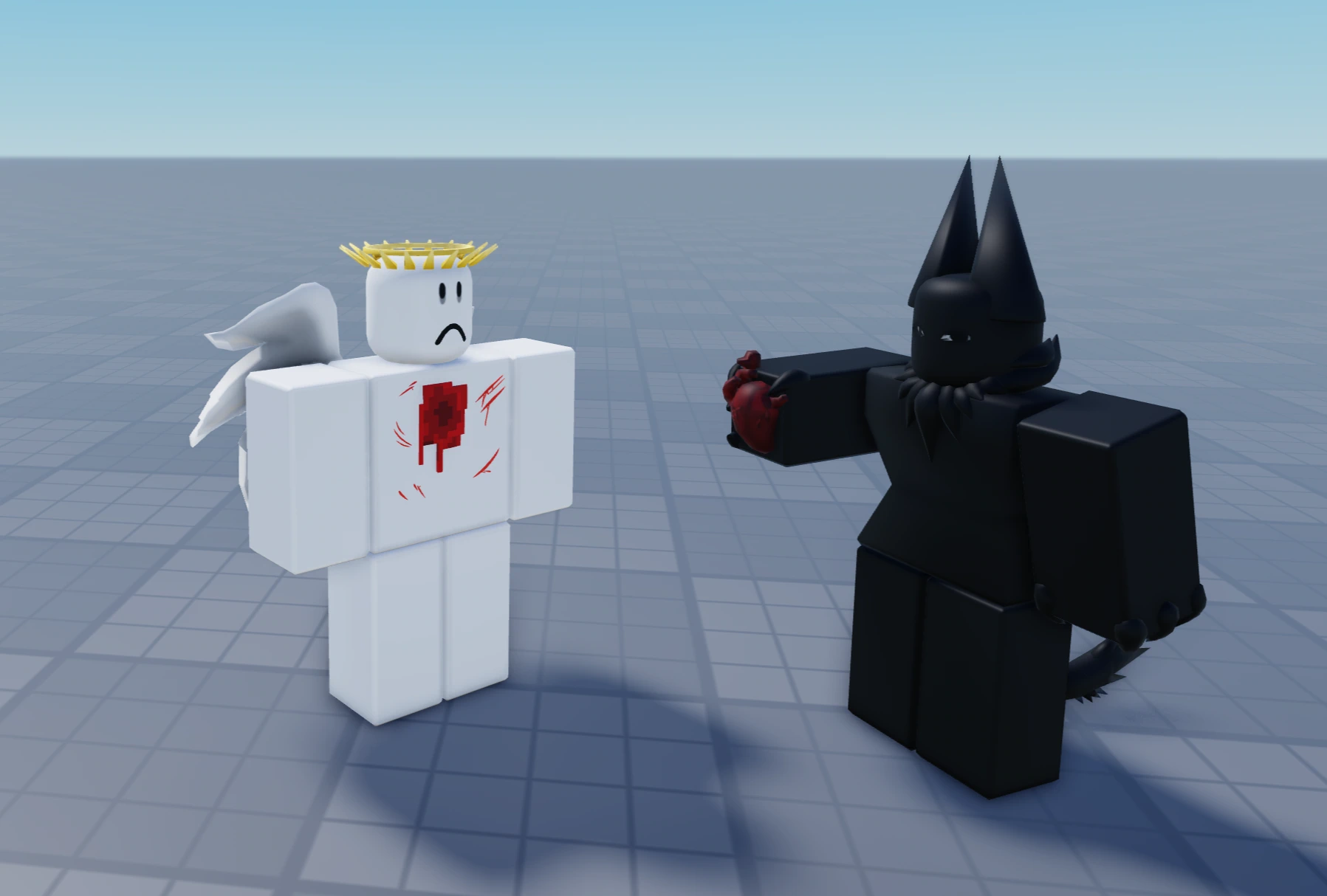 L0st_S0ul & Roblox_User_0 character artwork