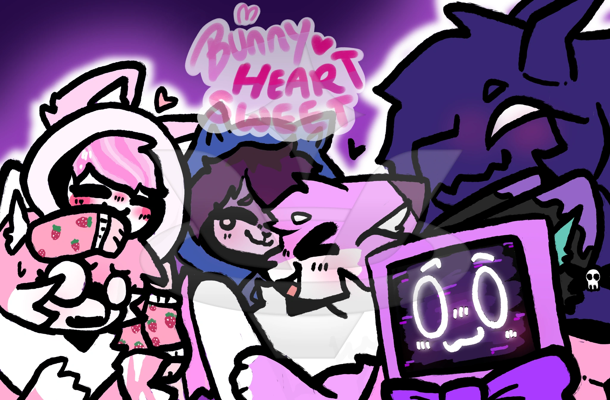 My fursonas! character artwork
