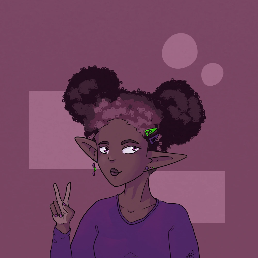 Elfie character artwork