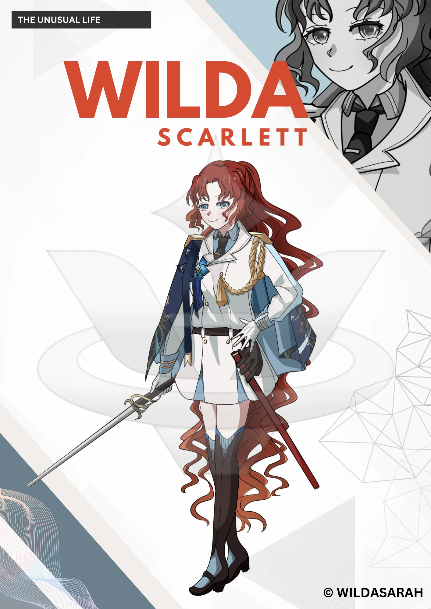 Wilda Scarlett character artwork