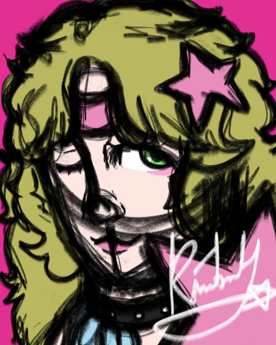 Kimberly Madison (the icon is a WIP btw) character artwork