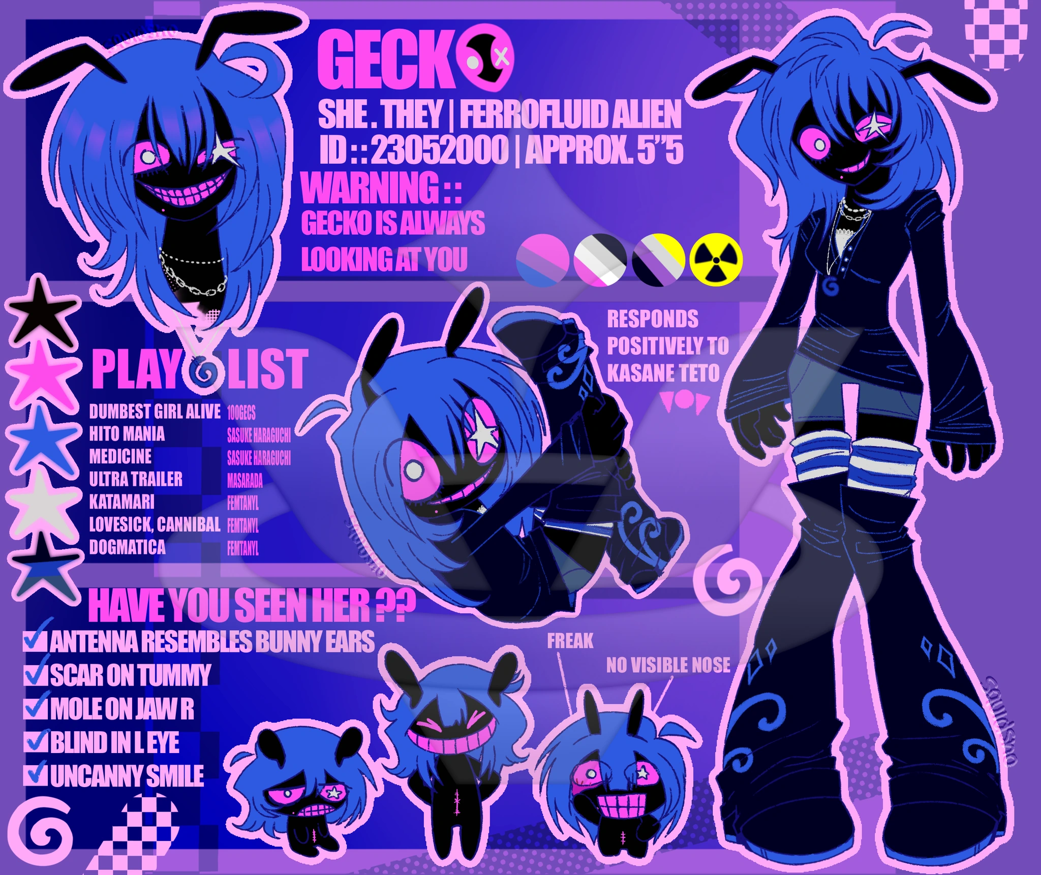 GECKO character artwork