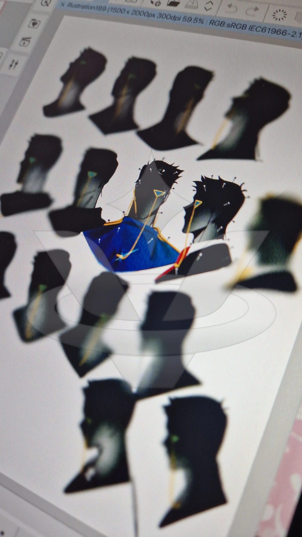 Critic character artwork