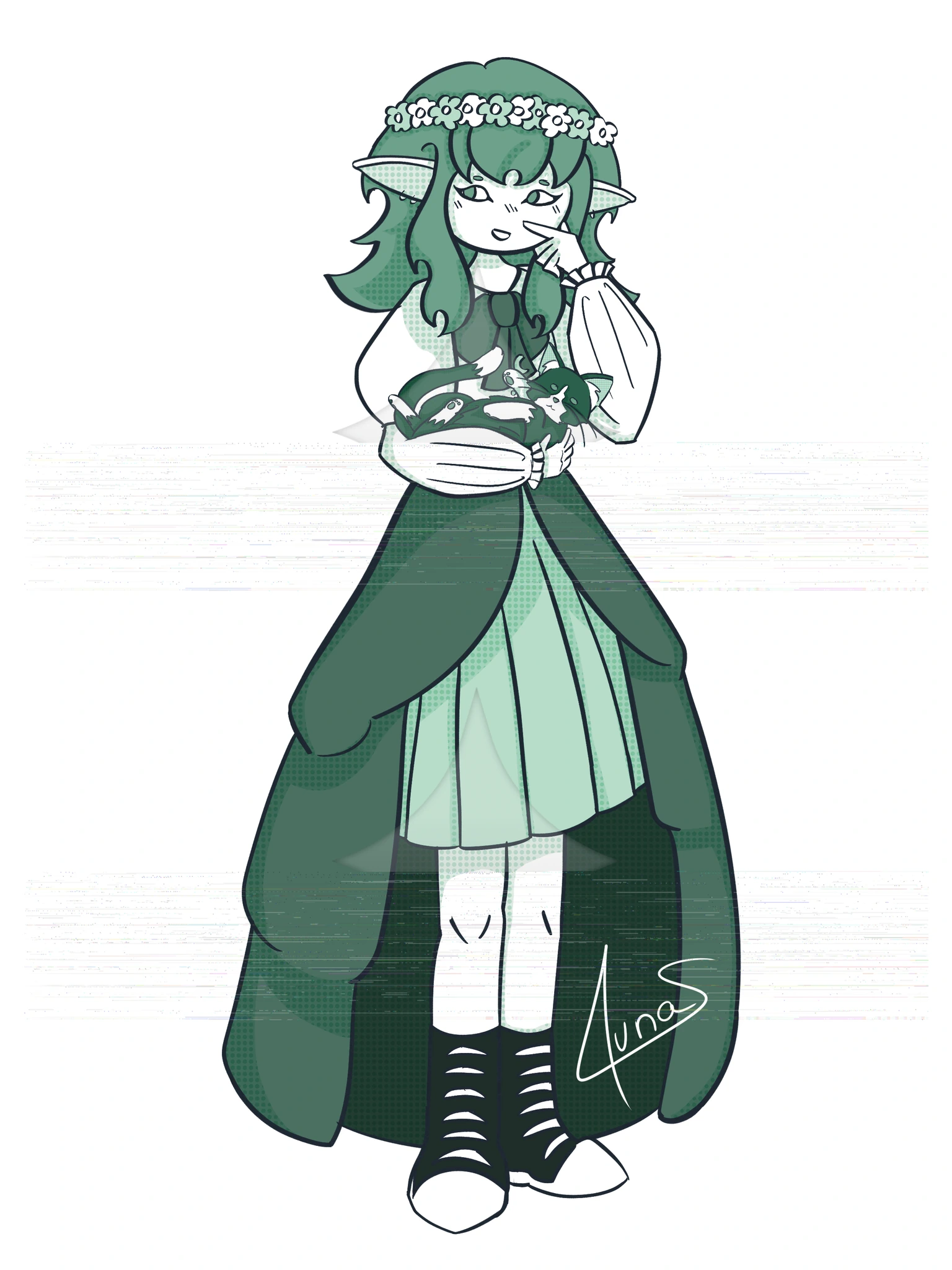 Nealie character artwork