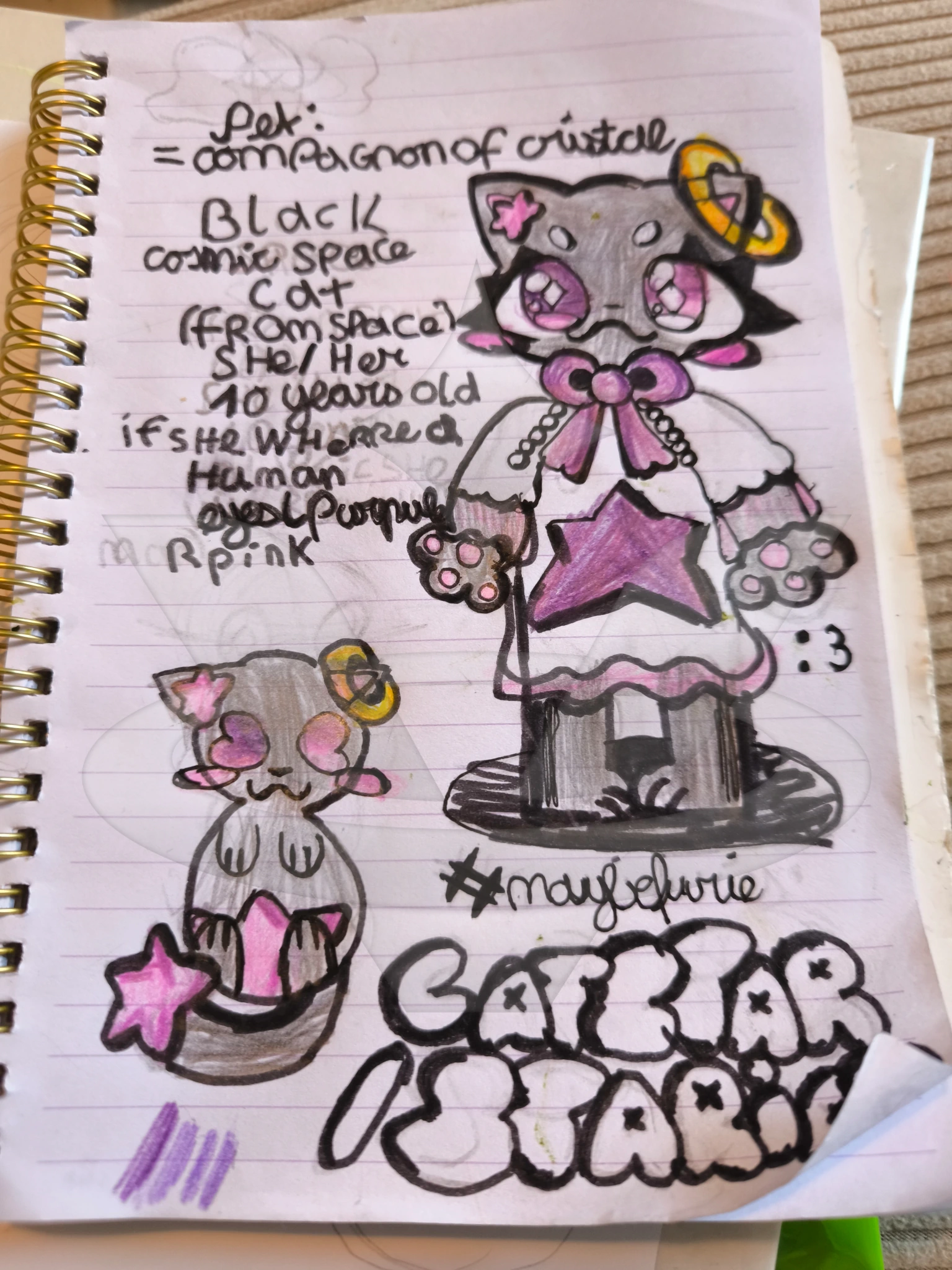 Catstar/stariat :3 character artwork