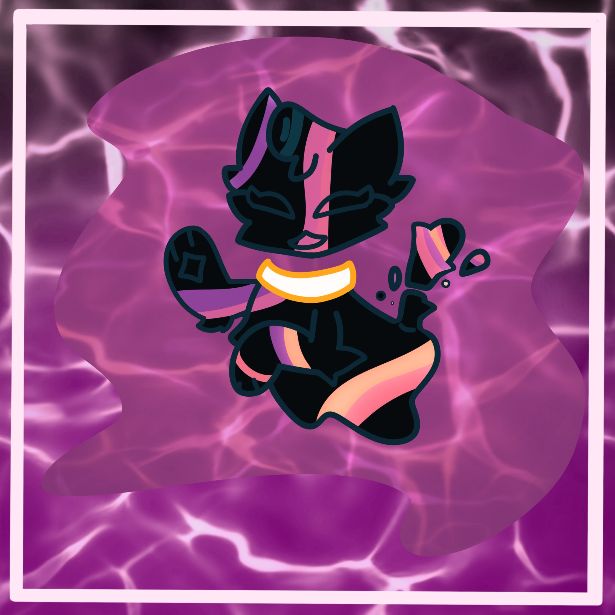Character adopt(adopted) character artwork