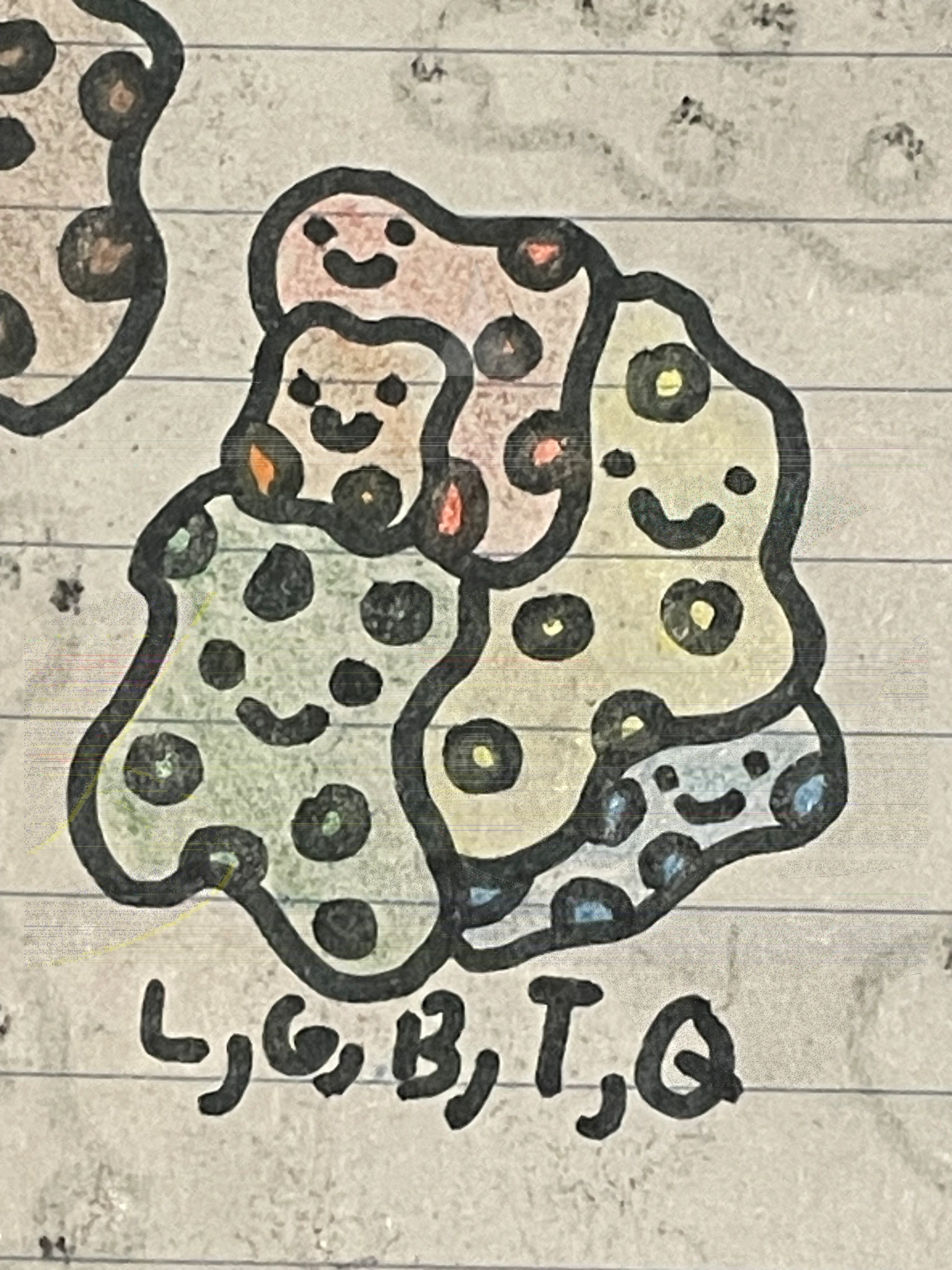 LGBTQ Blobs character artwork