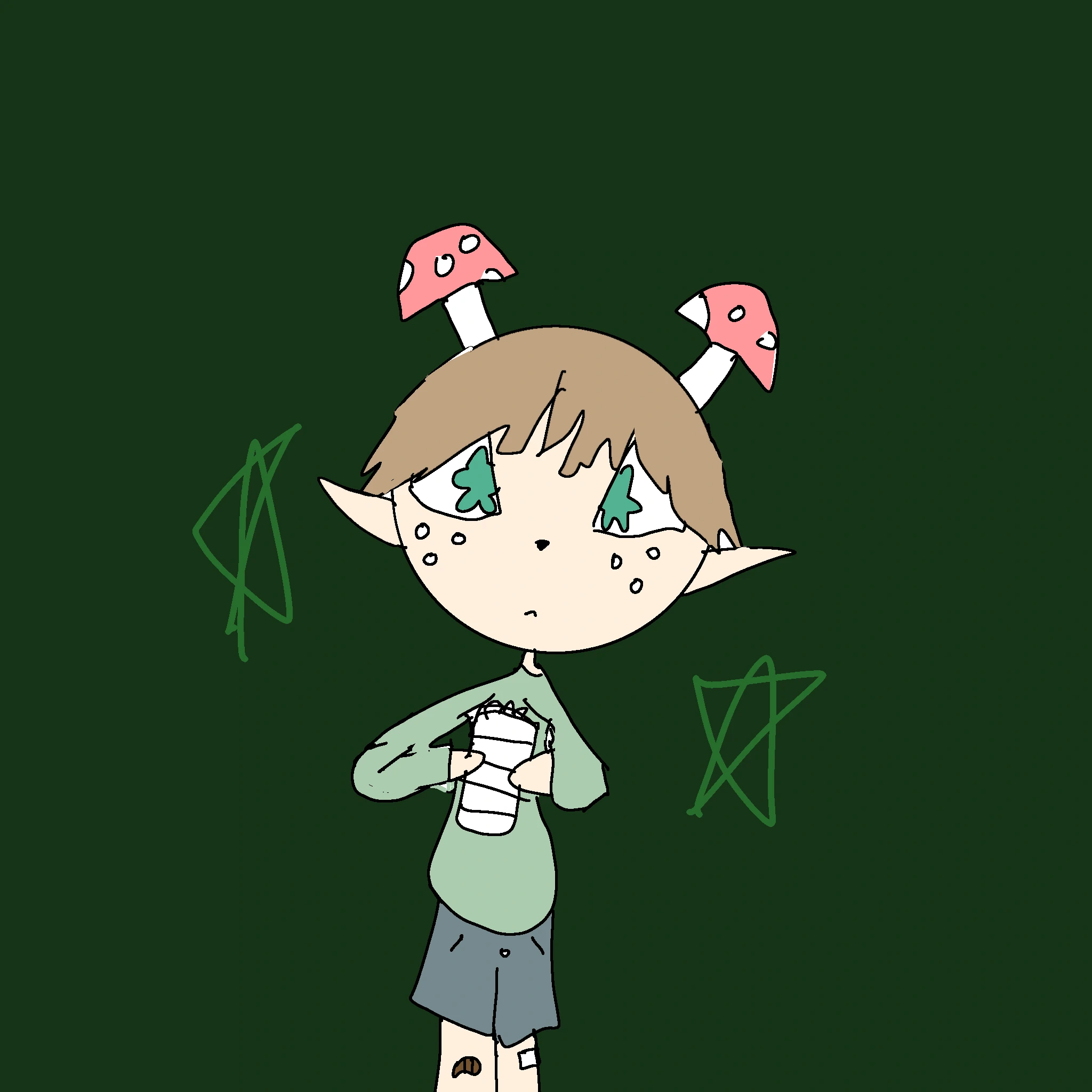 elfie character artwork