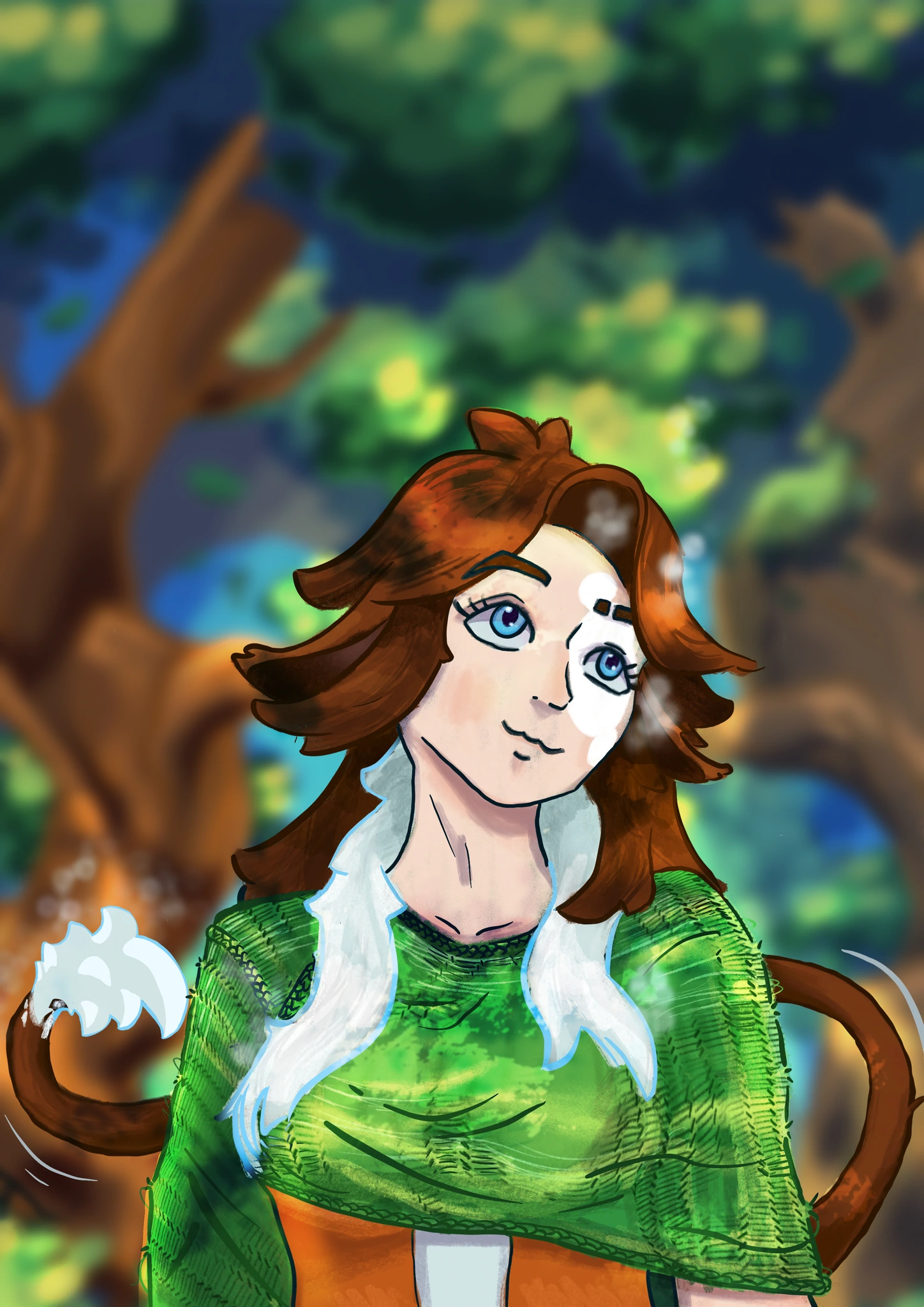 Bæst, the child of glow character artwork