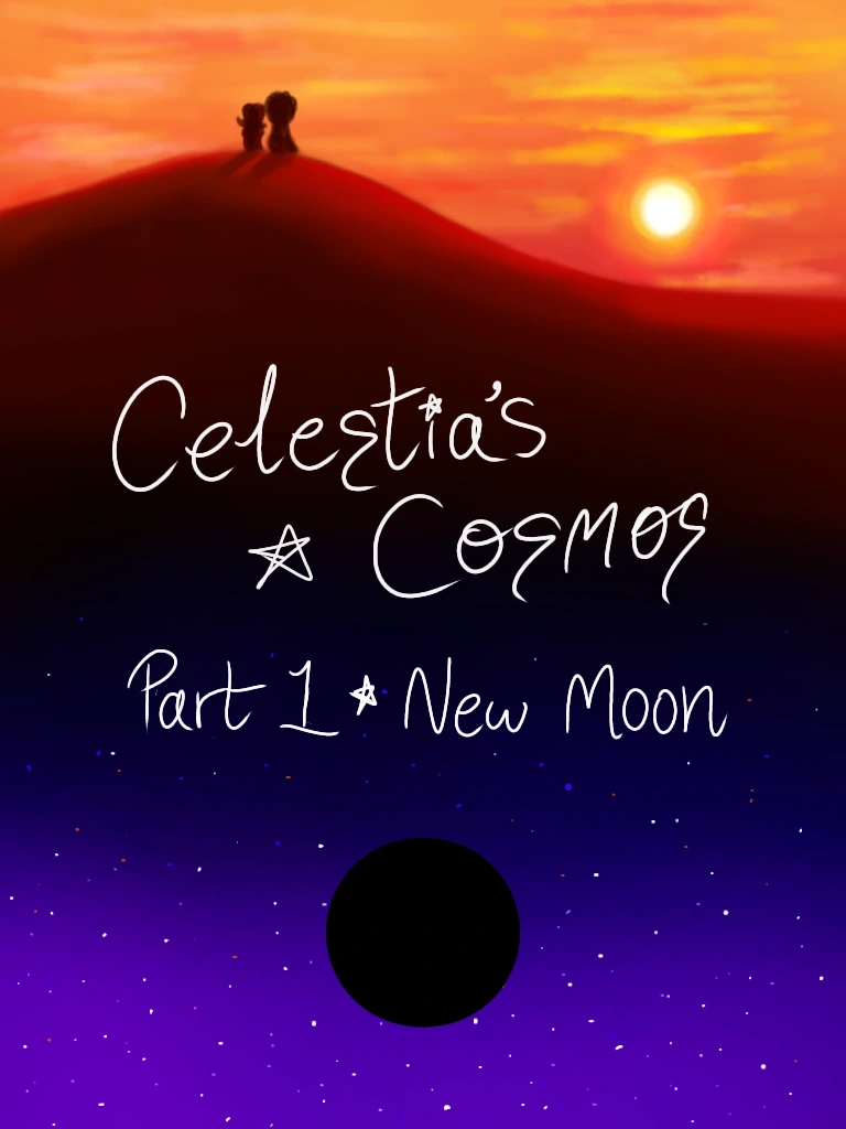 Celestia's Cosmos: New Moon character artwork