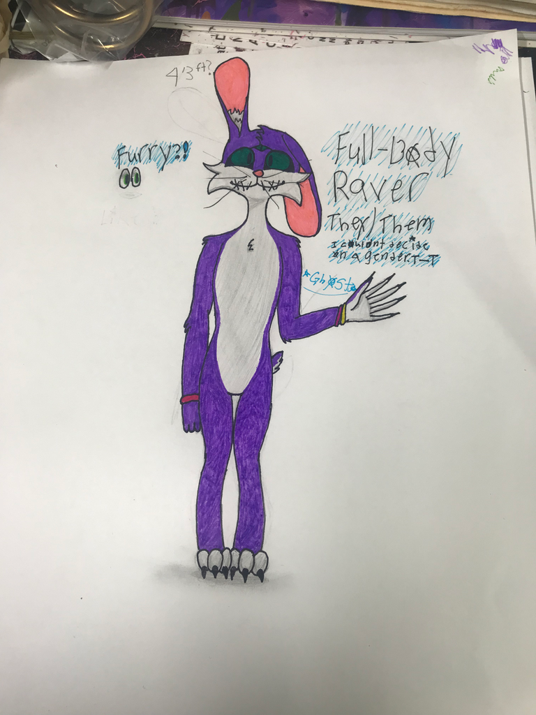 Raver Lamp character artwork