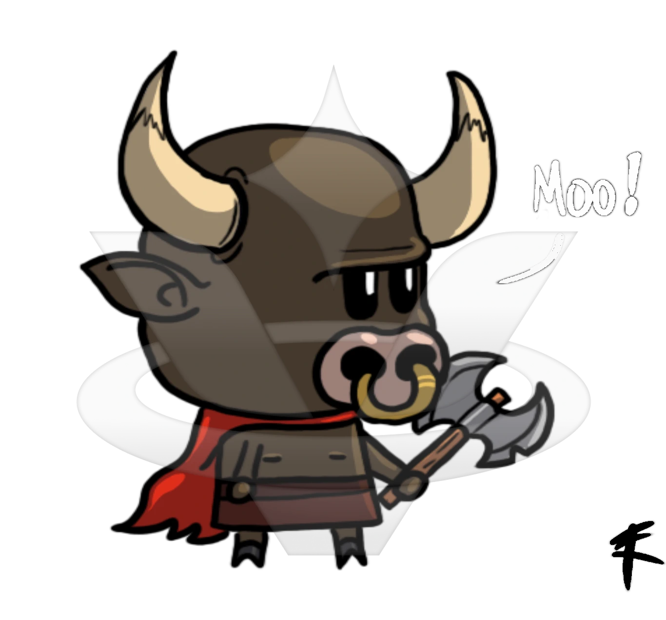 Minatar chibi version - vtuber character artwork