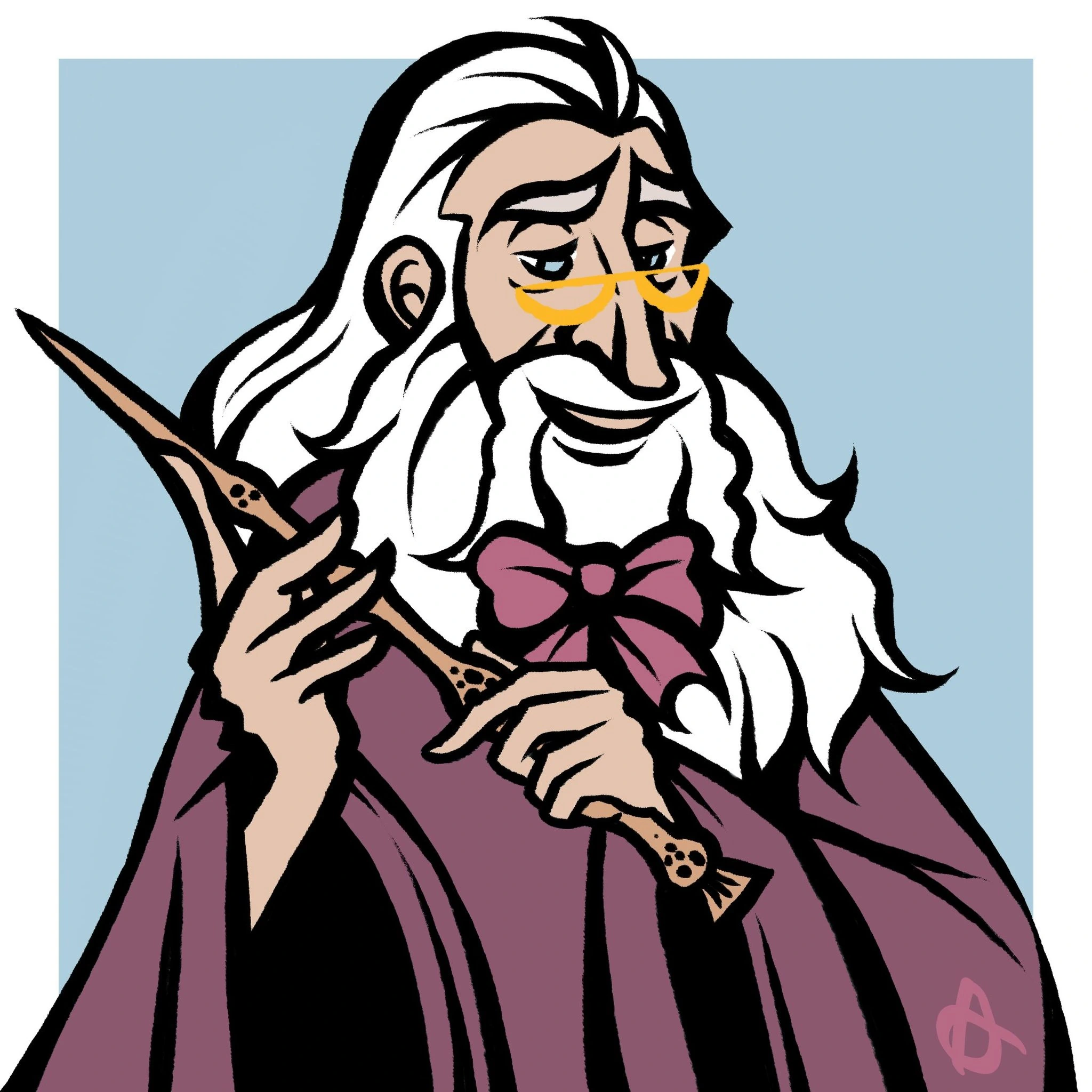Albus Dumbledore character artwork