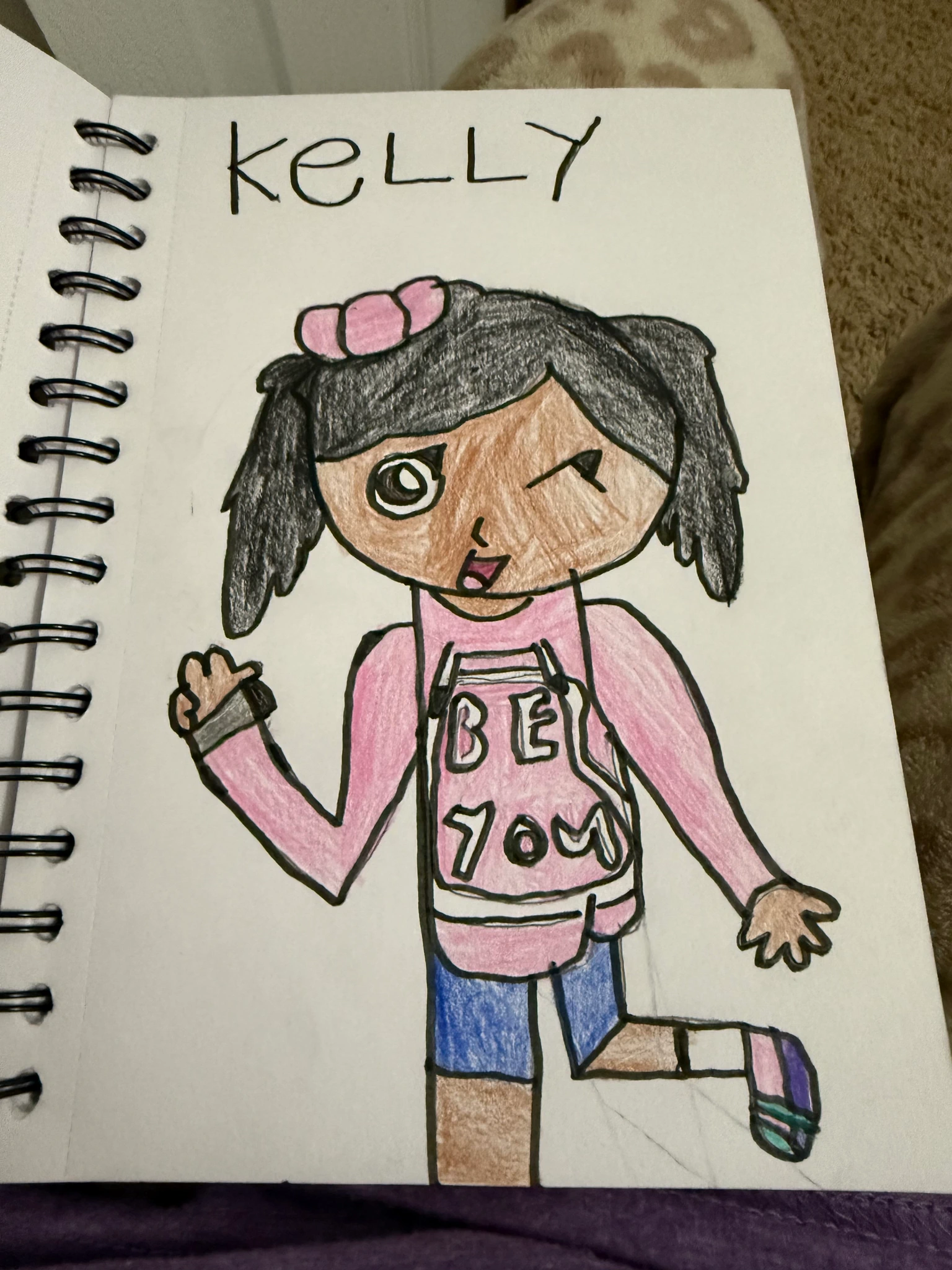 Kelly character artwork